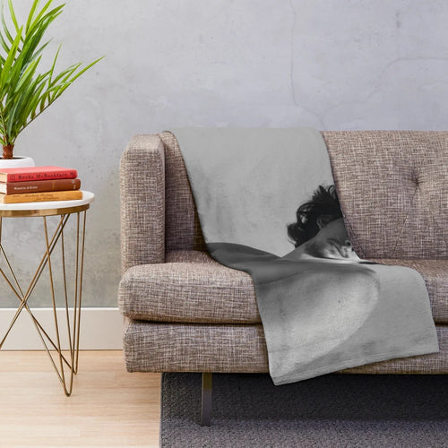 adam driver inspired plush blanket with kylo ren design