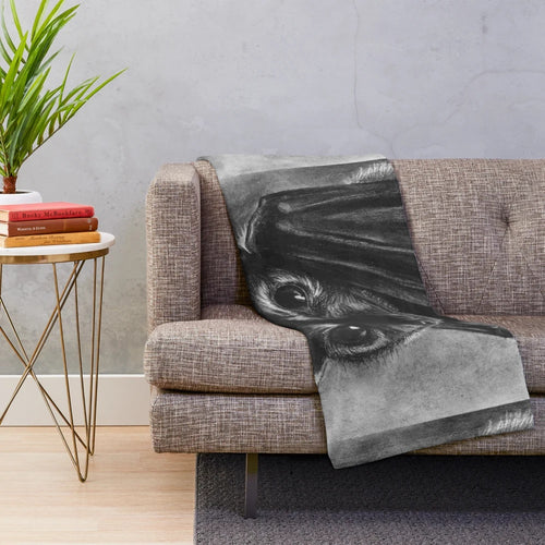 Cute baby bat plush blanket for snuggling