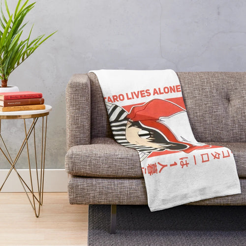 Kotaro Lives Alone Plush Blanket