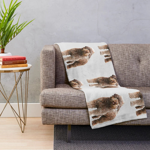 Lagotto Romagnolo Italian Water Dog Plush Blanket
