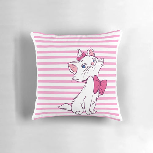 Soft and cozy Marie pink pillow from the Disney movie The Aristocats