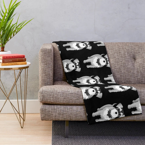 Schnauzer Plush Blanket