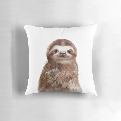Soft and Cuddly Sloth Pillow for Nursery and Kids Room