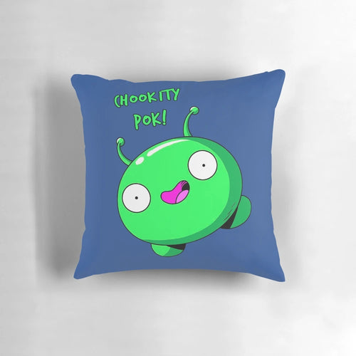 Soft, cuddly plush pillow featuring the beloved alien character Mooncake from the Final Space cartoon