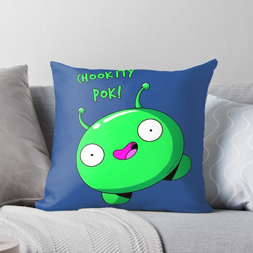 Soft, cuddly plush pillow featuring the beloved alien character Mooncake from the Final Space cartoon