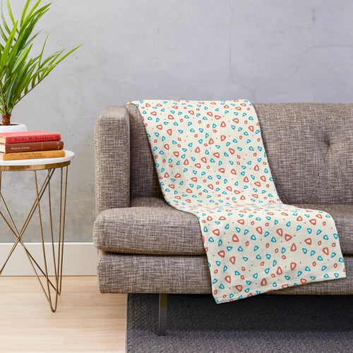 Togepi-inspired plush blanket with soft, cozy egg pattern design