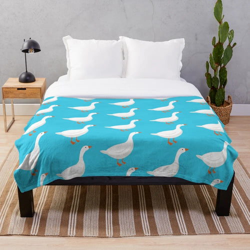 Untitled Goose Inspired Plush Blanket