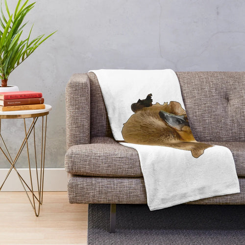 Adorable walking duckling plush blanket for animal lovers
