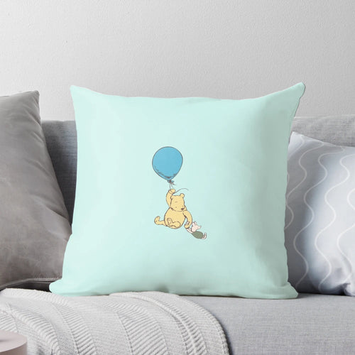 Soft and cuddly Winnie the Pooh plush pillow for children's bedroom