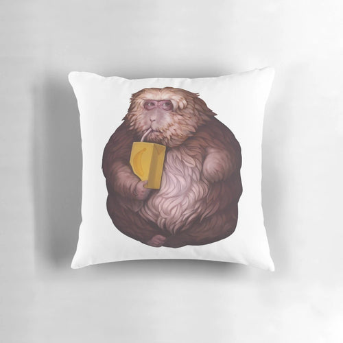 Soft and cuddly xing xing monkey plush pillow