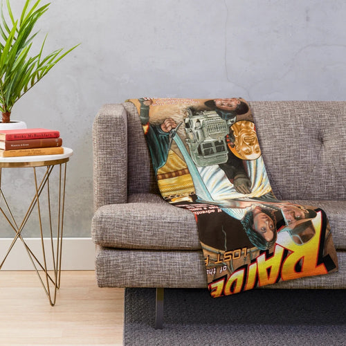 Raiders of the Lost Ark themed plush blanket