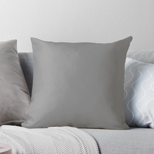Soft and comfortable gray pillow, ideal for medical and clinical settings