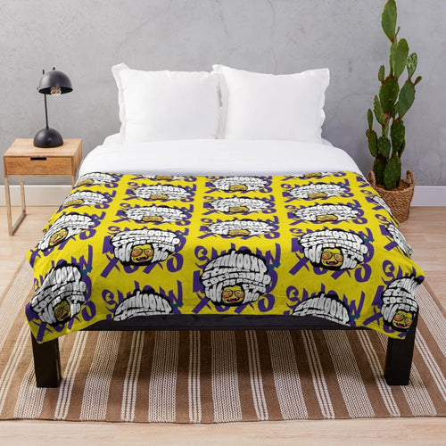 Afredo luxury plush blanket in a cozy and soft design for home decor
