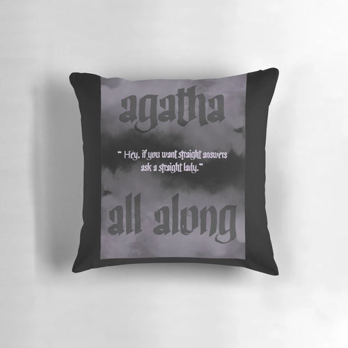 Agatha Harkness Marvel WandaVision Themed Pillow