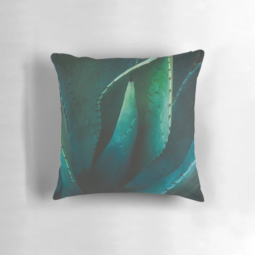 Agave Pillow - Accent Pillow Featuring a Stylized Agave Succulent Design