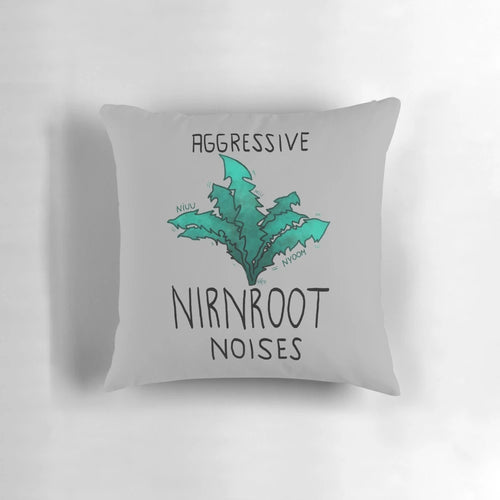 Aggressive Nirnroot-Inspired Fantasy Gaming Pillow featuring a realistic nirnroot design