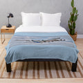 Airbus A380 inspired plush blanket