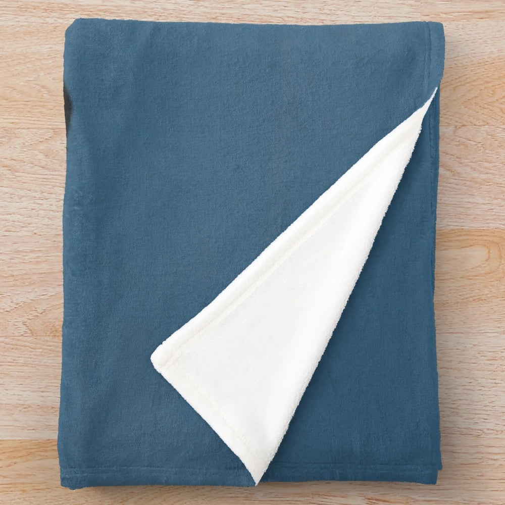 Airbus Beluga XL inspired plush blanket