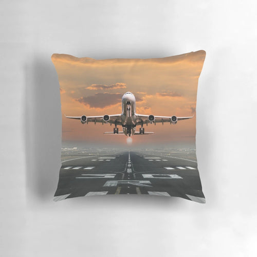 Airplane Takeoff Pillow - Soft, Comfortable Pillow for Aviation and Travel Enthusiasts