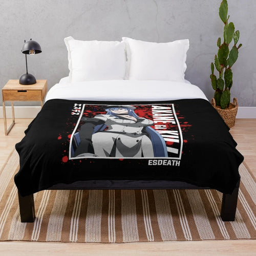 Akame Ga Kill Esdeath plush blanket