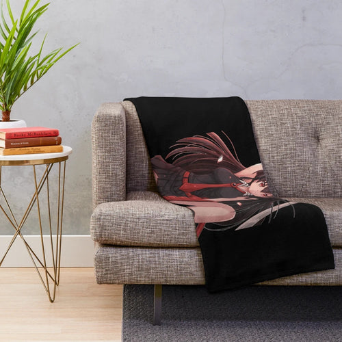 Akame Ga Kill-inspired plush blanket for anime fans