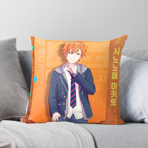 Akito Shinonome Vocaloid Anime Pillow featuring Hatsune Miku, Kagamine Rin, and Kagamine Len