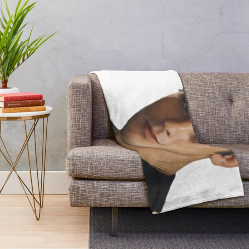 Alain Delon Pop Art Plush Blanket