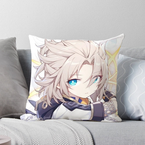 Albedo Genshin Impact Anime Pillow - Soft and Comfortable Cushion for Fans