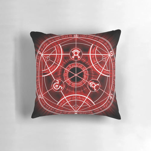 Alchemist's Transmutation Circle Pillow - Fullmetal Alchemist Brotherhood Anime Home Decor