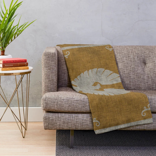 Aldmeri Dominion inspired plush blanket featuring the flag of the Aldmeri Dominion from the Elder Scrolls video game series