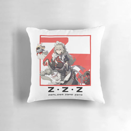 Soft and plush pillow featuring the adorable anime character Alexandrina Sebastiane from Zenless Zone Zero.