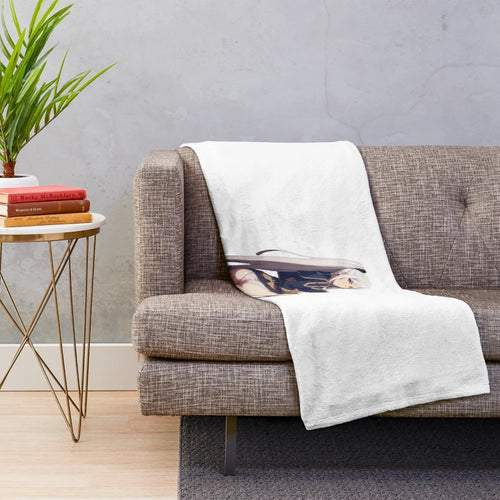 Alexia Midgar plush blanket featuring characters from the anime The Eminence in Shadow