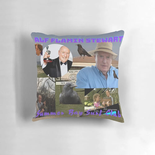 Alf Flamin' Stewart Pillow featuring the beloved character from the Australian soap opera Home and Away