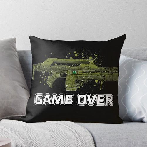 Alien Xenomorph gaming-themed pillow featuring the iconic alien from the Aliens movie franchise