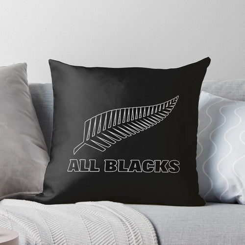 All Blacks Rugby Merchandise Pillow - Comfortable and Stylish Sports Home Decor
