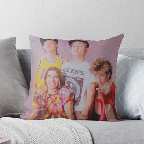 Red Hot Chili Peppers Alternative Rock Band 90s Music Fans Pillow