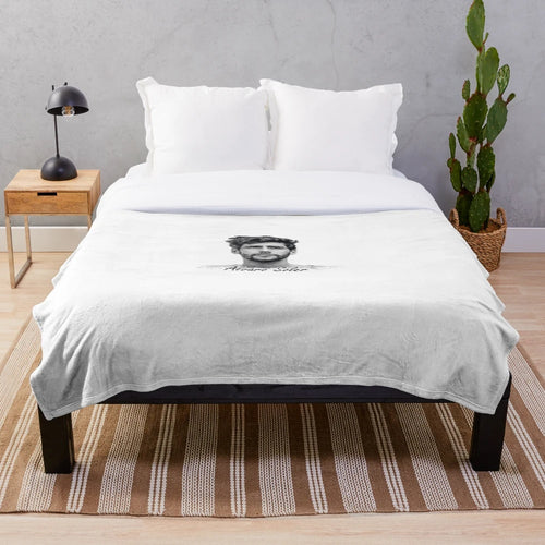 Alvaro Soler inspired plush blanket, cozy and soft home decor