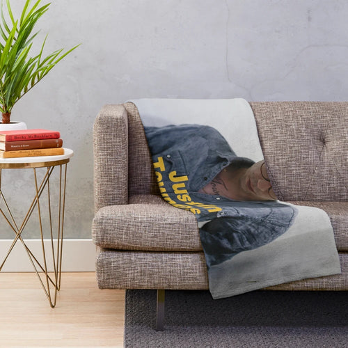Cozy plush blanket featuring the artwork and music of Justin Townes Earle