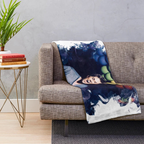 Andrew Rannells-inspired LGBTQ+ pride plush blanket
