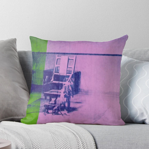 Andy Warhol Pop Art Digital Painting Printed on Pillow