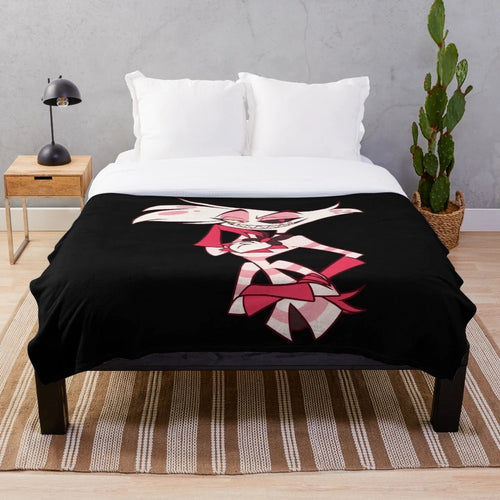 Angel Dust Plush Blanket from Hazbin Hotel