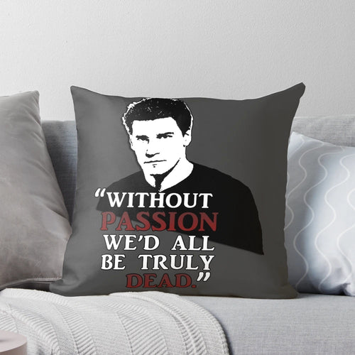 Plush angel-themed pillow for Buffy the Vampire Slayer and Angel fans