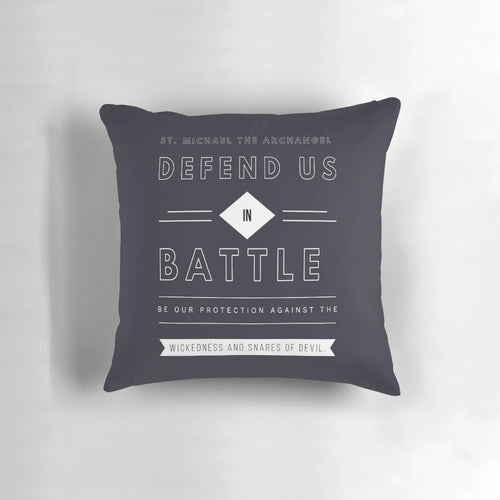 St. Michael the Archangel Pillow for Prayer and Devotion