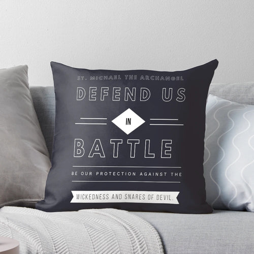 St. Michael the Archangel Pillow for Prayer and Devotion