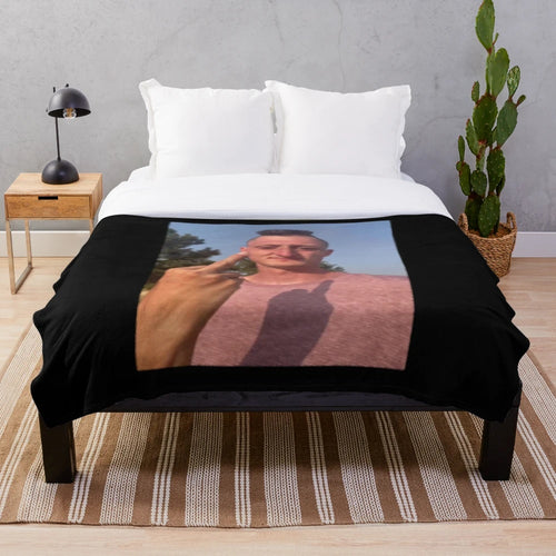 Daniel Larson Angry Plush Blanket