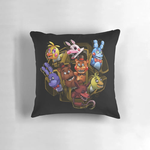Five Nights at Freddy's 2 animatronic-themed pillow