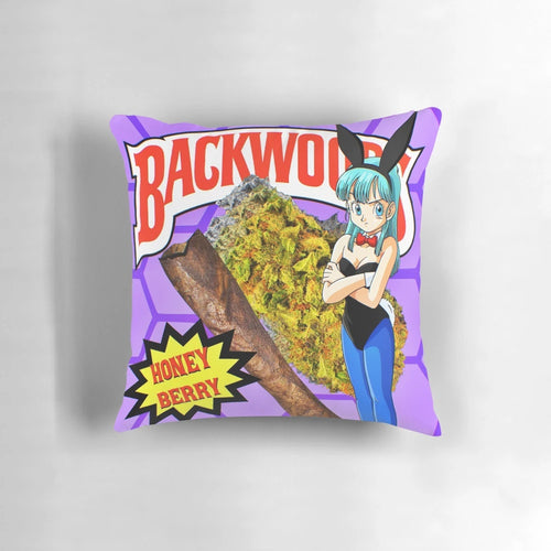 Anime Dragonball Backwoods Vaporwave Aesthetic Pillow