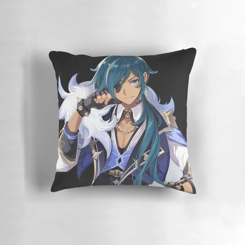 Kaeya (Genshin Impact) Pillow, featuring the beloved anime character on a soft, comfortable cushion