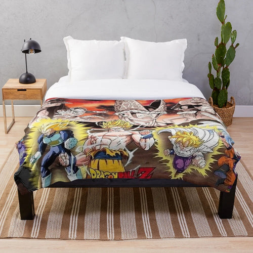 Dragon Ball Z inspired all is good plush blanket