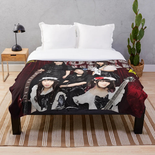 Band-Maid Plush Blanket for Anime and Music Fans